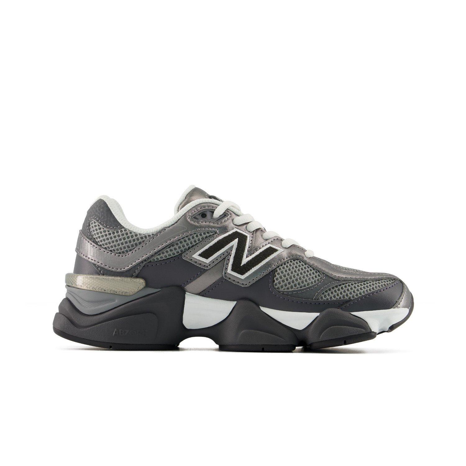 New Balance 9060 "Grey/Silver" Grade School Boys' Shoe